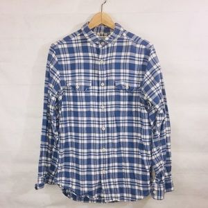 PLAID FLANNEL BUTTON DOWN